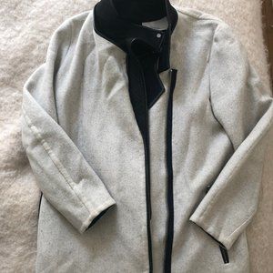 3.1 Phillip Lim light grey wool coat size 4